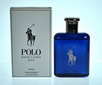 Polo Blue Cologne for Men - Parfum Spray TESTER 4.2 oz