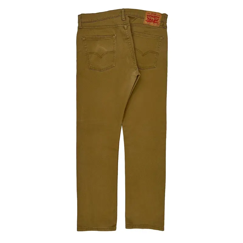 513 Levis Jeans - 34W 30L Brown Cotton Blend | Size: 34″ waist