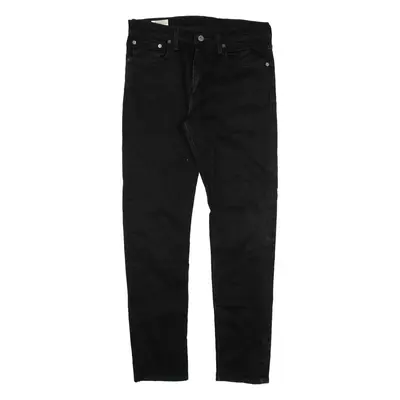 LEVI'S 512 BIG E Jeans Mens Black Slim Tapered W32 L32