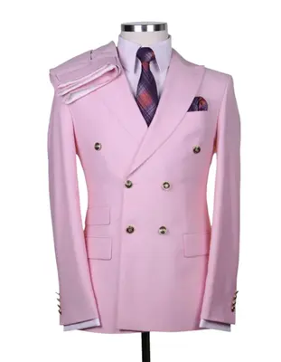 Mens Double breasted Suit - 