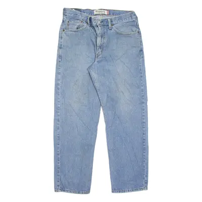 LEVI'S 550 Jeans Mens Blue Relaxed Straight Stone Wash W34 L30