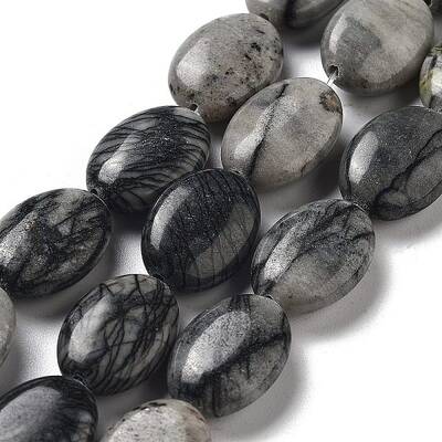 Natural Netstone Beads Strands