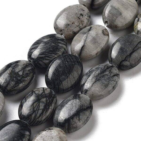 Natural Netstone Beads Strands