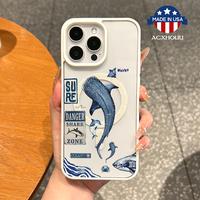 Premium Magnetic Case for iPhone11/12/13/14/15/16/promax Creative Whale Shark MagSafe Ready,Anti-Fall,Ultra-Thin Design|Perfe...
