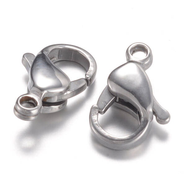 Tarnish Resistant 304 Stainless Steel Lobster Claw Clasps