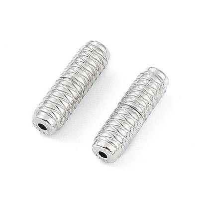 Anti-Tarnish Rhodium Plated 925 Sterling Silver Screw Clasps