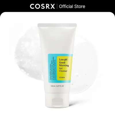 [COSRX Official] Low pH Good Morning Gel Cleanser | BALANCING & SOOTHING KOREAN CLEANSER FOR SENSITIVE SKIN