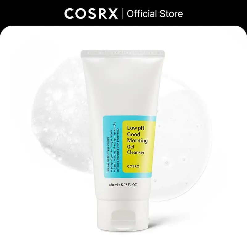 [COSRX Official] Low pH Good Morning Gel Cleanser | BALANCING & SOOTHING KOREAN CLEANSER FOR SENSITIVE SKIN