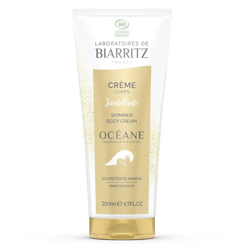 Laboratoires De Biarritz Océane Organic Sparkling Body Cream 200ml