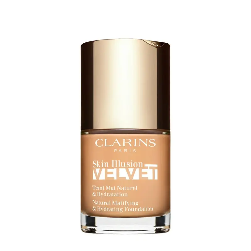 Clarins Skin Illusion Velvet Natural Mattifying and Hydrating Foundation 108W Sand 30 ml