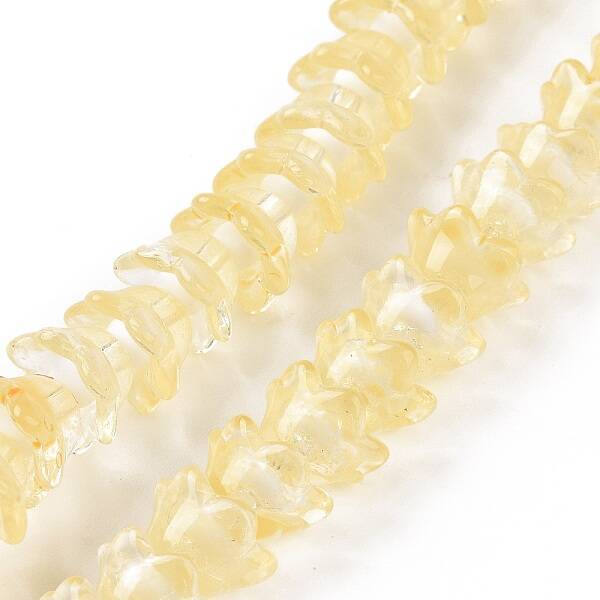 Transparent Glass Beads Strands