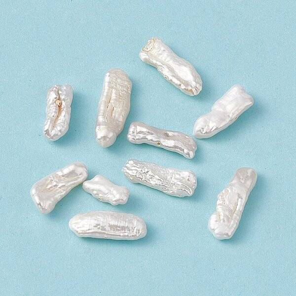 Baroque Natural Keshi Pearl Beads