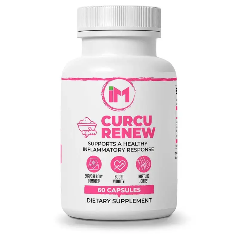 IM CurcuRenew - Turmeric Curcumin Supplement with BioPerine | Joint Support & Heart Health | 95% Curcuminoids Extract | 30 Da...