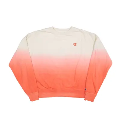 CHAMPION Gradient Sweatshirt Red Mens XS