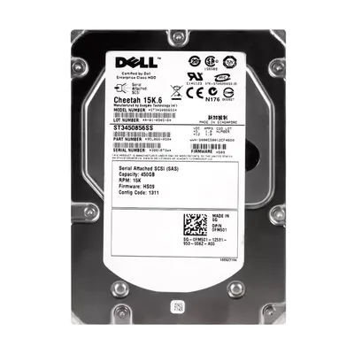 0FM501 Dell 450GB 3Gb/s SAS 15000 3.5-Inch Hard Drive