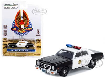 1977 Dodge Monaco Police Black and White \