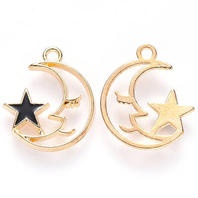 Alloy Enamel Pendants