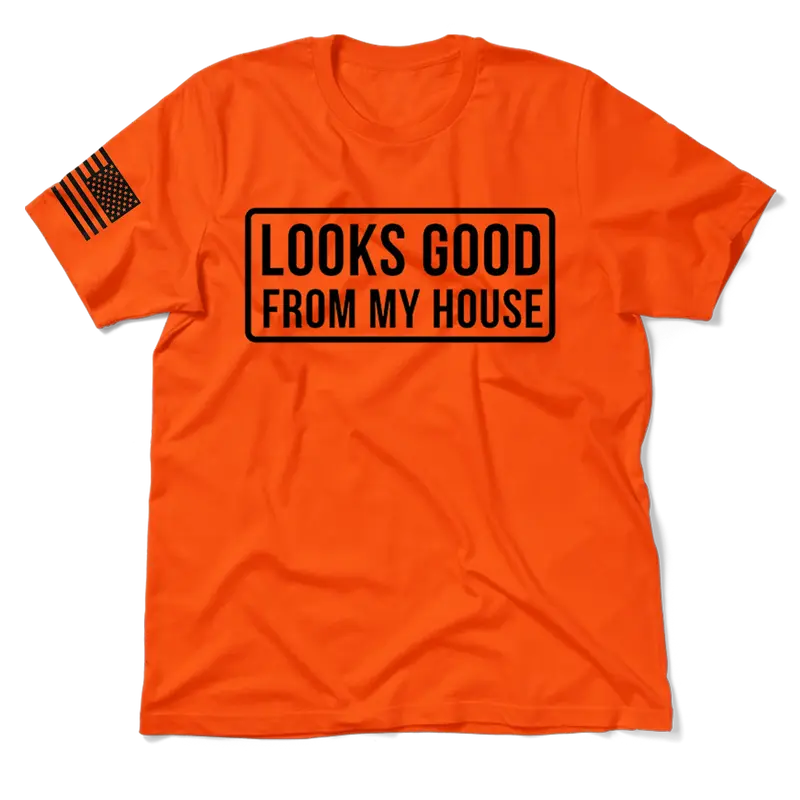 Looks Good - Safety Orange T-Shirt
