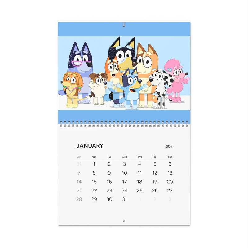 Blueydad Wall Calendars (2024)