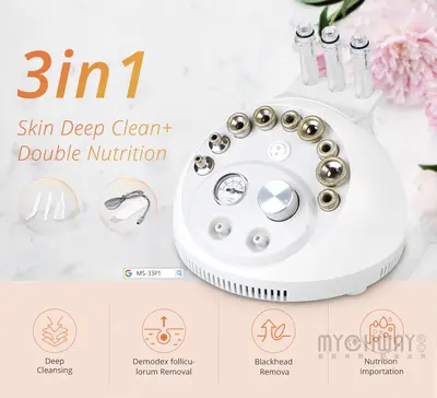 Facial Peeling Diamond Microdermabrasion Beauty Machine for Spa Home Use | MS-33P1