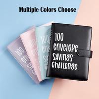 100 Envelopes Money Saving Challenge, Money Saving Planner Cash Envelope Budget Binder to Save $5,050, Easy and Fun Way for B...