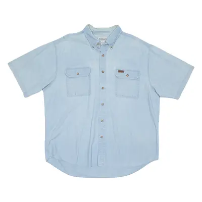 CARHARTT Mens Worker Shirt Blue XL