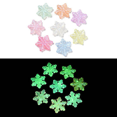 Luminous Transparent Acrylic Beads