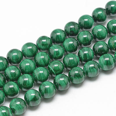 Natural Malachite Beads Strands