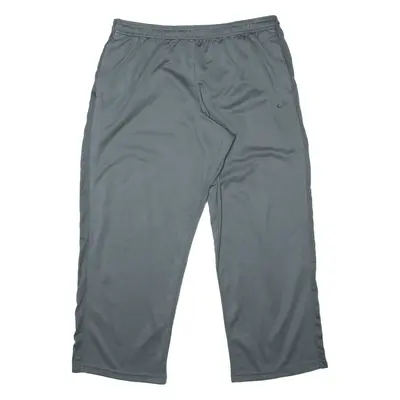 CHAMPION Track Pants Grey Straight Mens XL W34 L27