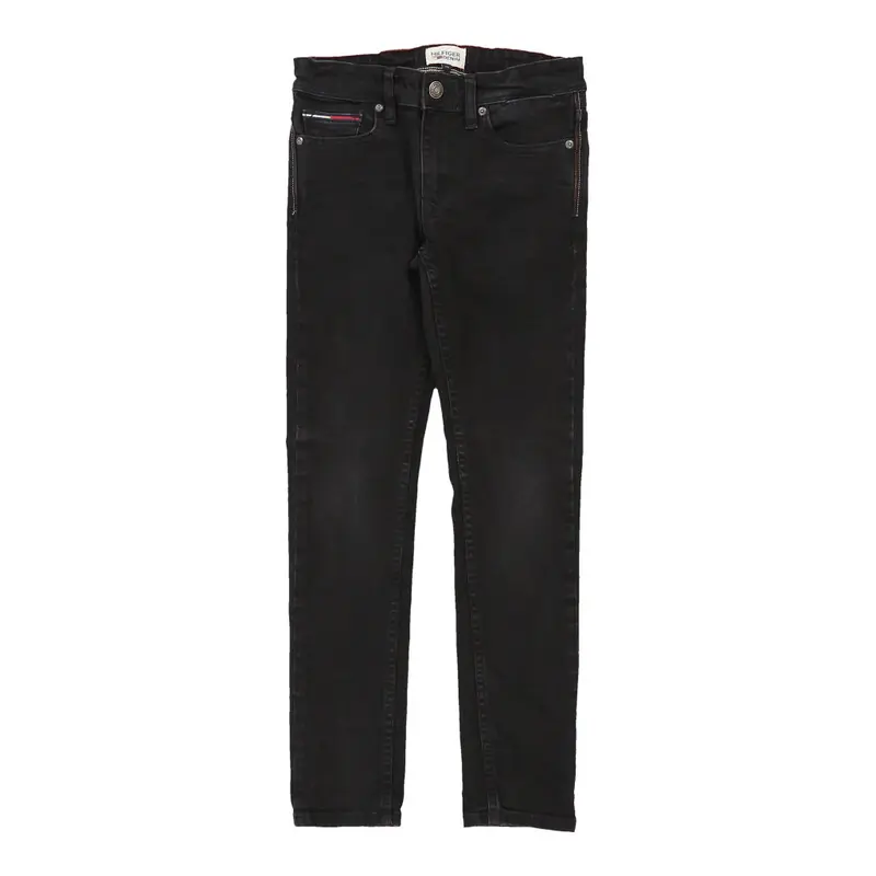 Age 12 Hlfiger Denim Jeans - 25W 26L Black Cotton