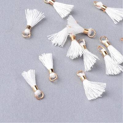 Polycotton(Polyester Cotton) Tassel Pendant Decorations