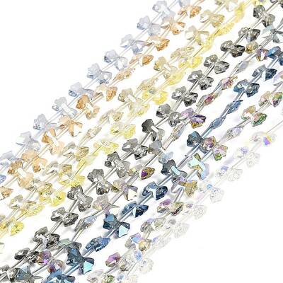 Electroplate Glass Beads Strands