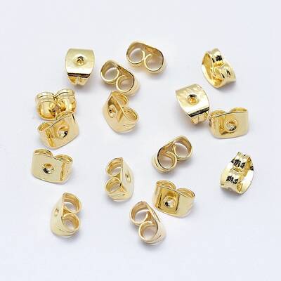 Brass Ear Nuts