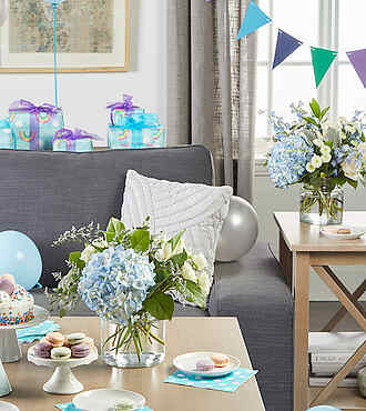 Carolina Blue Bouquet Set