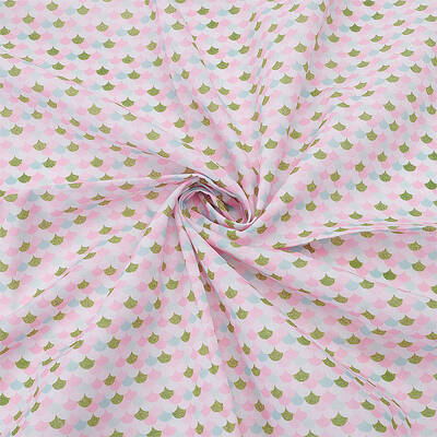 Polyester Mermaid Fish Scale Pattern Fabric