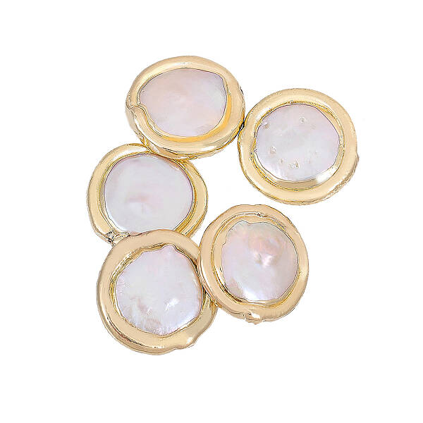 5Pcs Natural Baroque Pearl Keshi Pearl Beads