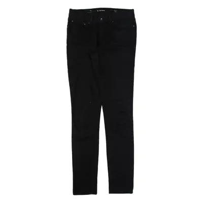 LEVI'S Womens Trousers Black Slim Skinny W27 L32