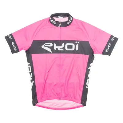 EKOI Cycling Womens Jersey Pink 1/4 Zip L