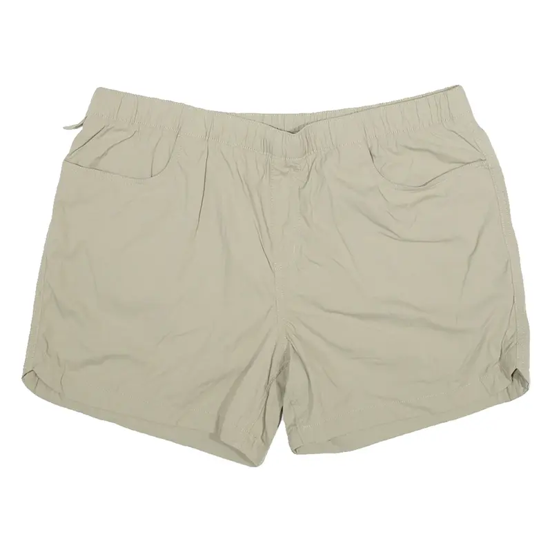 Womens Casual Shorts Beige Relaxed XL W38
