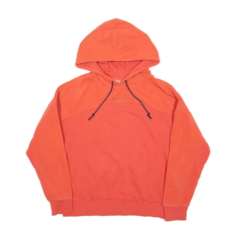 ADIDAS Hoodie Pink Pullover Womens UK 12