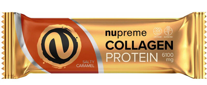 Nupreme Barretta Proteica Al Collagene E Caramello Salato 50 G