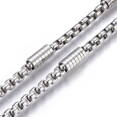 Tarnish Resistant 304 Stainless Steel Box Chains