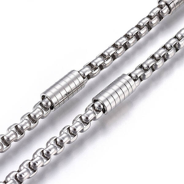 Tarnish Resistant 304 Stainless Steel Box Chains
