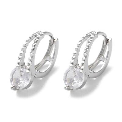 Brass Hoop Earrings