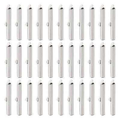 304 Stainless Steel Slide On End Clasp Tubes