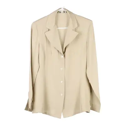 Blu Natura Blouse - Large Beige Viscose