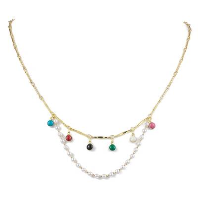 Brass Bar Necklsces