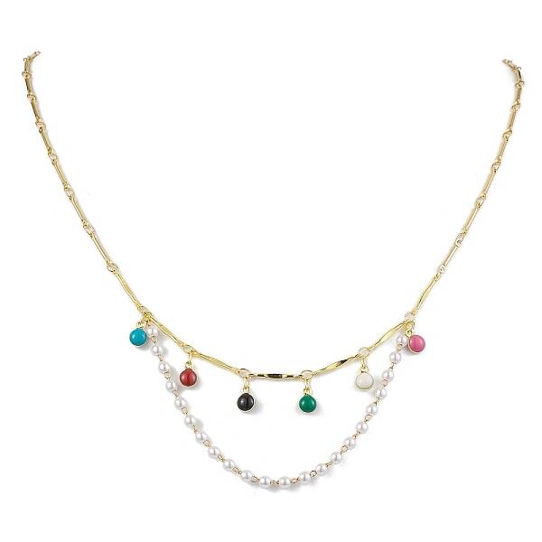 Brass Bar Necklsces