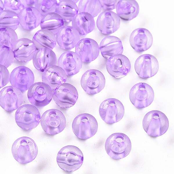 Transparent Acrylic Beads