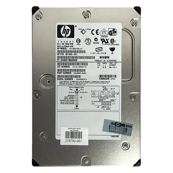 9U9005-029 Seagate 36.7GB Ultra-320 SCSI 15000 3.5-inch 8MB Hard Drive